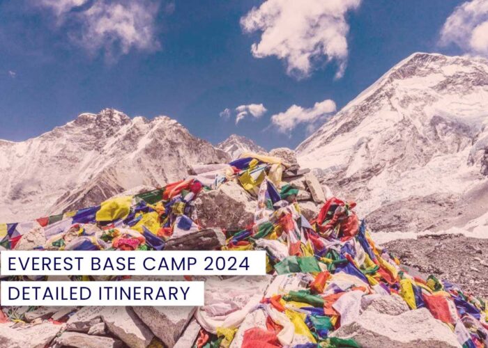 Everest Base Camp Trek Detailed Itinerary 2024 Updated
